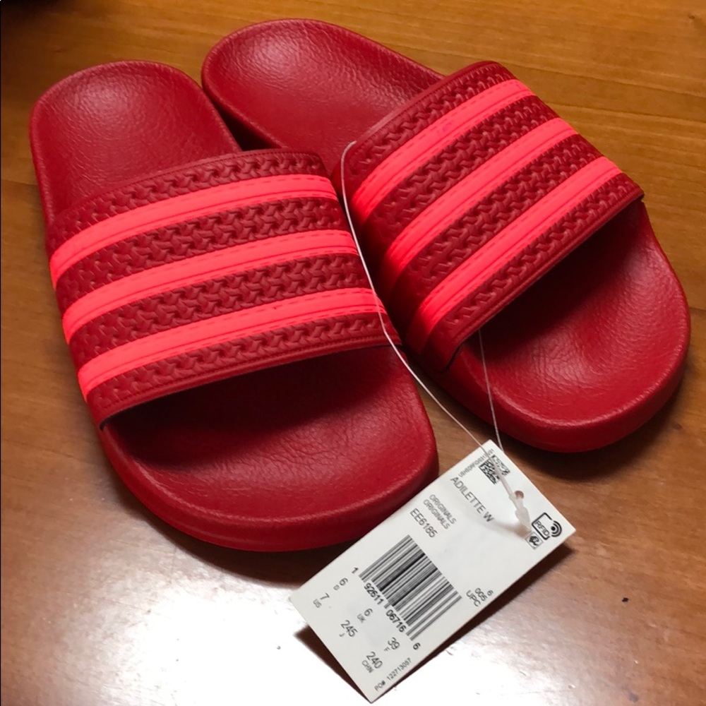 NWT Adidas Adilette Slides